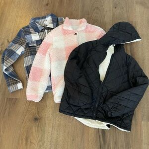 SHEIN Blue and Brown Sweatshirts & Hoodies set of 3